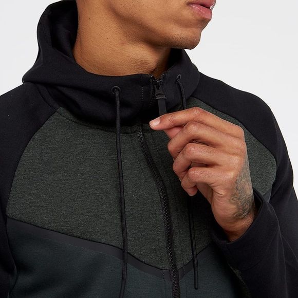 Nike Tech Pack Fleece Windrunner Jacket Hoodie Black Gray Men's Size Small S - Picture 10 of 16